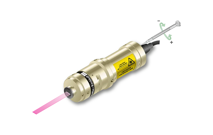 Laserdiodenstrahlquelle Serie LNC-5LTM+56CM mit Werkzeug