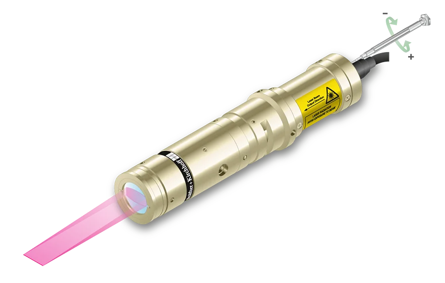 Laserdiodenstrahlquelle Serie LNC-13LT mit Werkzeug