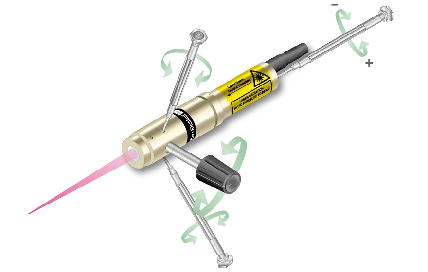 Laserdiodenstrahlquelle 5MC+29CMmit Werkzeug