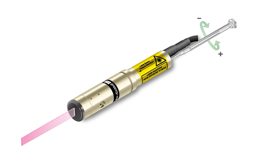 Laserdiodenstrahlquelle Serie 5LTM-2 mit Werkzeug