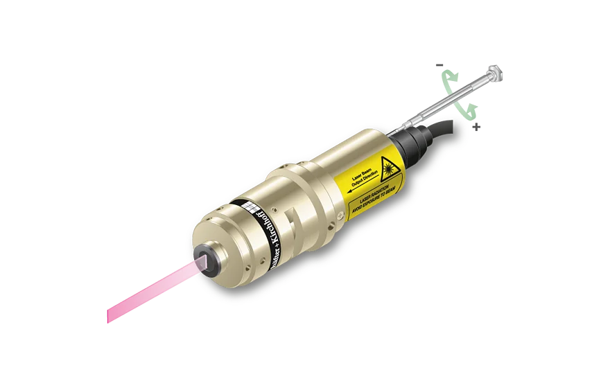 Laserdiodenstrahlquelle Serie 5LTM-2  mit Werkzeug